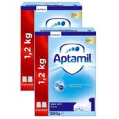 Aptamil 1 0-6 Ay 2x1200 gr Bebek Sütü