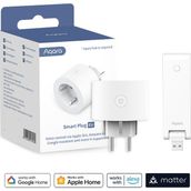 Aqara Akıllı Tekli Priz ve E1 Akıllı Kontrol Hub Kiti - 1 Adet