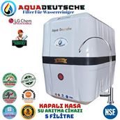 Aqua Deustche Aqua Deutsche Premium Beyaz Siyahrenk.ücretsiz Montaj. 8 Litre. Gümüş İyon Tatlandiricili Su Arıtma Cihazı