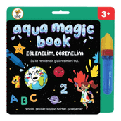 Aqua Magic Book Eğlenelim, Öğrenelim - Sihirli Boyama Kitabı