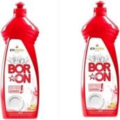 AQUABOR Sıvı Bulaşık Deterjanı Elde Yıkama 2 Adet 650 Ml* 2 Eti Maden