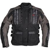 AR Motors Venom Tourex Touring Motorsiklet Ceket ( Mont ) Gri - Siyah - 2XL