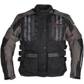 AR Motors Venom Tourex Touring Motorsiklet Ceket ( Mont ) Gri - Siyah - 4XL