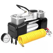 Arac Lastık Cıft Pıstonlu Hava Sısırme Kompresoru Pompası Profesyonel 150Psı 12 Volt