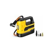 Araç Lastik Hava Kompresörü 150 PSI Taşınabilir Dijital Göstergeli LED Işıklı Hava Pompası Çok Amaçlı Şişirme Cihazı