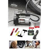 Araç Lastik Şişirme 12 V Araba Oto Araç Lastik Şişirme Pompası 160 Psi Metal Gövde Kompresör Combo