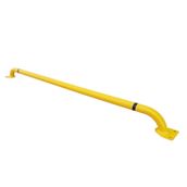 Araç Stoperi İmalatı Otopark Stoperi Park Stoperi Lastik Sonlandırma 180 cm Ø48mm 2.5mm Sarı (5 ADET) OAS-100-5ADET-2.5MM-SARI