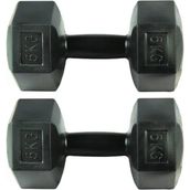 Arben Tedarik 2x5 kg Siyah Dambıl Seti