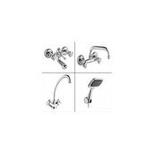 Arçe Klasik Çevirmeli Banyo + Lavabo + Mutfak Bataryası + Duş Takımı