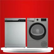 Arçelik 6444 OK I Bulaşık Makinesi + 900 KMX S Çamaşır Kurutma Makinesi