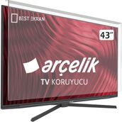 Arçelik A43K 580 43 İnç (109 Ekran) T Ayyıldız Pleksi 3 mm Tv Ekran Koruyucu