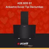 Arçelik ADE 605 S1 Ankastre Duvar Tipi Davlumbaz