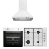 Arçelik AFM 130 B - OMD D 611 EB - P 27 YB Beyaz 3'lü Ankastre Set