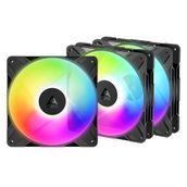Arctıc P14 Pro Reverse A-Rgb 3Lü Acfan00327a, 140 Mm A-Rgb Pwm 3Lü Paket, Siyah Kasa Fanı