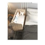 ardilla furniture Beşik Sallanır Çekmecesiz Anne Yanı Ahşap Bebek Beşiği Sonomo