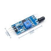 Arduino IR Kızılötesi Engel Algılama Kaçınma Sensörü Akıllı Araba