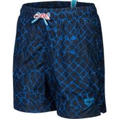 Arena 007186711 Mavi Water Prints Beach Çocuk Deniz Şortu