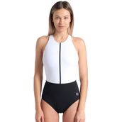 Arena 008143515 Swimsuit Silvia Cross Back Siyah Kadın Yüzücü Mayo