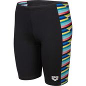 Arena 009012550 Siyah Racing Stripe Swim Jammer Çocuk Yüzücü Mayosu