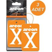 Areon x Coconut 3'lü Oto Araç Kokusu Asma Koku ile Taze ve Ferah Bir Deneyim