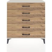 Arges Şifonyer 5 Çekmeceli 88X30X96 Aytaşı-Çam