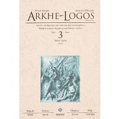 Arkhe-Logos Felsefe Dergisi Sayı 3 - Kolektif