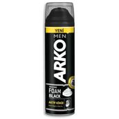 Arko Men 200 ml Black Aktif Kömürlü Tıraş Köpüğü