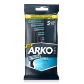Arko Men T2 Pro Çift Bıçaklı 5'li Tıraş Bıçağı