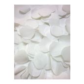 Armada 150 Adet Doğa Dostu Kağıt Ortanca Gül Yaprağı Gelin Düğün Konfeti Beyaz ( 3 Cm * 3 Cm )