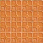 Armada Çini 12.5x12.5 cm Defakto Karamel Model Çini Seramik Karo