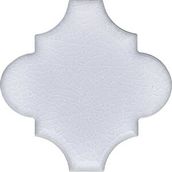 Armada Çini 12x12 Ottoman Düz Arabesk Beyaz Çini Karo Seramik