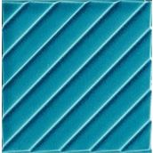 Armada Çini 20x20 cm Linea Turkuaz Modern Desenli Çini Seramik Karo