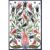 Armada Çini 40X60 Cm Ed 522 Lalezar Eldekoru Çini Pano