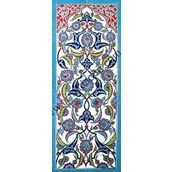 Armada Çini ED-701 40X100 Cm Rumi Eldekoru Çini Pano