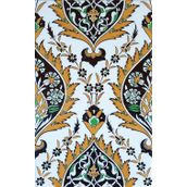 Armada Çini SP 417 25x40 cm Sarı Göbekli Kütahya İznik Çini Karo