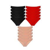Armin Loretta 512 15 Adet Süper Eko Set Likralı Kadın Slip Külot