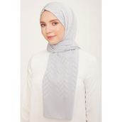 Armine 1-355 Gümüş Desenli Şal