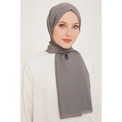 Armine 3-4864 Koyu Gri Şal
