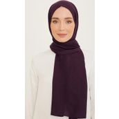 Armine 4-395 Koyu Mor Şal