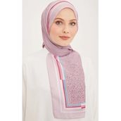 Armine 5368-21 Pembe Karışık Desen Şal