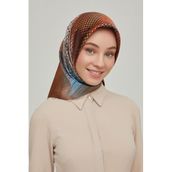Armine 8602d-33 İpek (Twill) Eşarp
