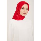 Armine 9150-50 Fuşya Çizgili Degrade Desen Sura İpek Eşarp