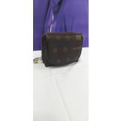 Armine C10 Mini Kahverengi Baskılı Kadın Cüzdan