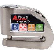 Armor 606MVA 6 mm 120 Desibel Paslanmaz Çelik Alarmlı Disk Kilidi - Nikel
