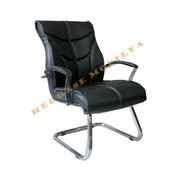 Arn Krom Deri Misafir Koltuğu Bekleme Koltuğu Ofis Koltuğu Büro Koltuğu Tekli Koltuk