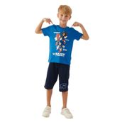 Arnetta 16983 Sonic Cobalt Kısa Kol Erkek Çocuk Pijama Takımı