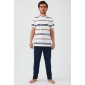 Arnetta 2549 Krem Erkek Pijama Takımı