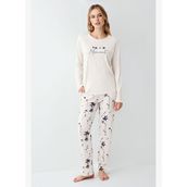 Arnetta Kadın Krem Pijama Takımı