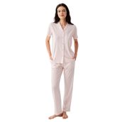 Arnetta Kadın Pijama Takımı, Pembe, Çizgili, M Beden
