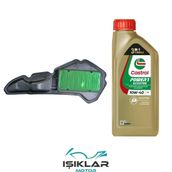 Arora Beatrıx150 Castrol Yağ Ve Hava Filtre Bakım Seti Bs0019